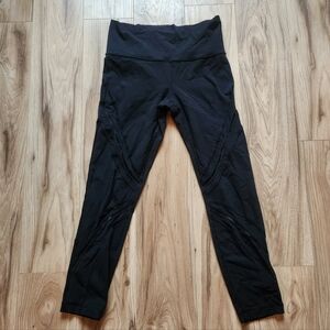 Lululemon Wunder Under Mesh Panel Leggings